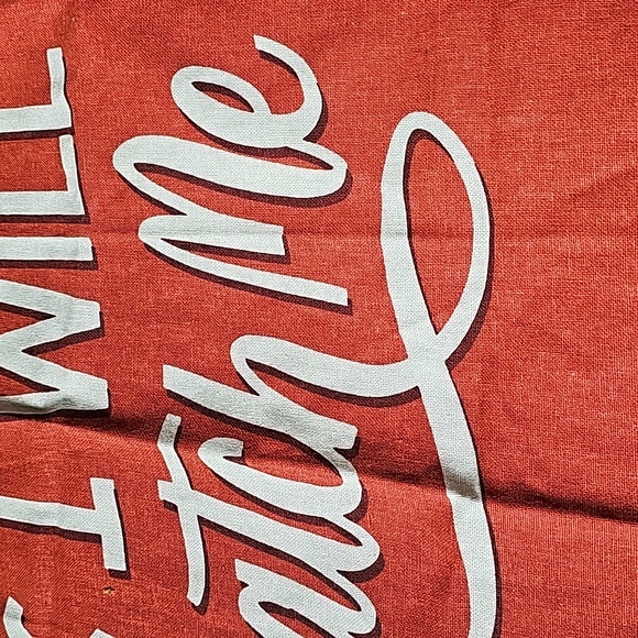 Room essentials tea towel I can and I will watch me - Picture 2 of 3